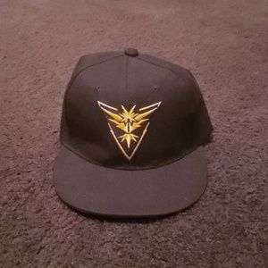Pokemon snap back hat.